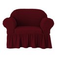 thumbnail image 2 of CAROOTU High Elastic Sofa Cover All-Protection Solid Color Non-slip Universal Fabric, 2 of 5