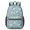 Chubby Cat and Yarn Blue Pattern, variant on Cat and Dog Paw Print White Pattern 17" Waterproof Oxford School Backpacks for Teens, S-Shape Padded Straps, for School, Travel, Hiking, Camping