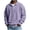 Tops-266Purple, variant on LEKWK Mens Henley Shirts Loose Fit Collared Long Sleeve Shirts Waffle-Texture Casual Shirts Solid Thermal Fall Winter Warm Pullover