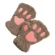 thumbnail image 1 of Guantes De Invierno Para Mujer, Sin Dedos De Pata De Gato, 1 of 4