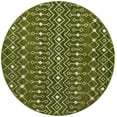 thumbnail image 7 of Rugs.com Moroccan Trellis Collection Rug – 5 Ft Round Green Medium Rug Perfect For Kitchens, Dining Rooms, 7 of 7