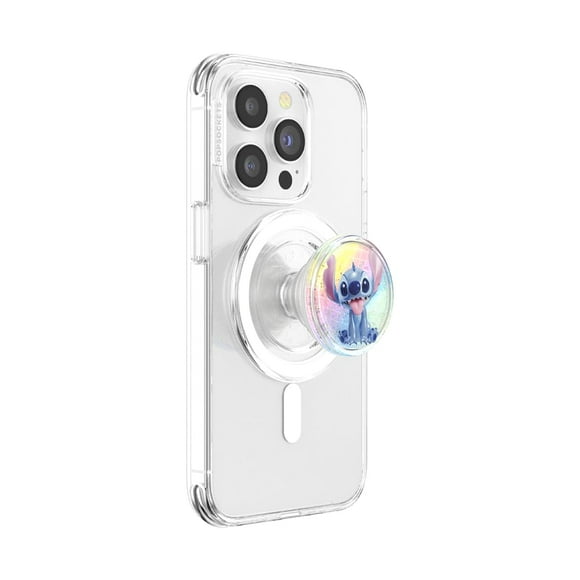 Empuñadura redonda para teléfono PopSockets, compatible con MagSafe Disney Stitch