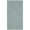 thumbnail image 1 of Safavieh Courtyard Collection CY8022-37121 Aqua and Grey Indoor,  Outdoor Area Rug (8' x 11'), 1 of 4