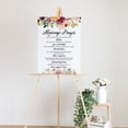 thumbnail image 2 of Koyal Wholesale Marriage Prayer Canvas Wall Art Decor, Watercolor Fall Marsala Floral Design, Wedding Registry Ideas, 2 of 5