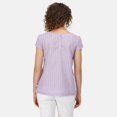 thumbnail image 2 of Regatta - Camiseta Jaelynn Dobby de Algodón para Mujer (Lila Pastel), 2 of 4