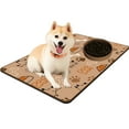 thumbnail image 6 of Tiberpet Dog Bowl Mat Absorbent Mat for Dog Cat Water Bowl Non Slip for Floor, Cat Food Rug Waterproof for Feeding, 6 of 9