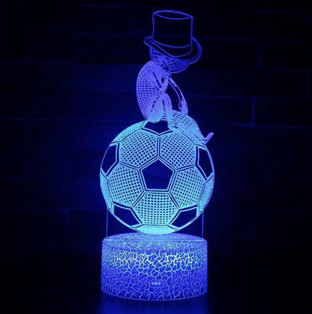 LPAG30 Soccer Ball Acrylic Light Up Sign with LED Base Night Light –  BoardRoom46