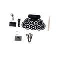 thumbnail image 2 of Kits de batería enrollables Batería electrónica Multiusos Accesorios profesionales Regalos Batería compacta Batería electrónica portátil, 2 of 8