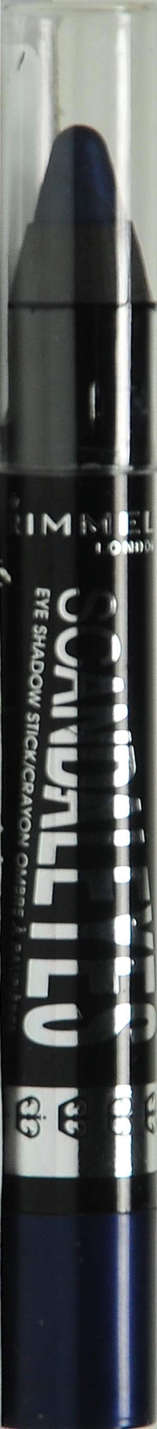 Rimmel London Scandaleyes Eye Shadow Stick, Naughty Navy