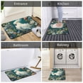 thumbnail image 5 of Yiaed Tropical Parrot Floral Artwork Print Flannel Doormat Mat Outdoor Indoor Door Mats,Welcome Matt Outdoor Front Door Mat Doormat Outdoor Mat Outdoor Mat,16"x24", 5 of 7
