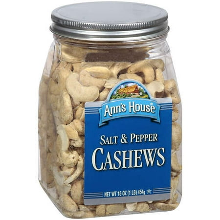 Ann's House: Cashews Salt & Pepper Snacks, 16 oz
