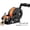 Orange, variant on HRT 3500 lb Boat Trailer Winch with 33 ft Strap, 2-Way Ratchet 4:1/8:1 Gear Heavy Duty Hand Winch – Orange