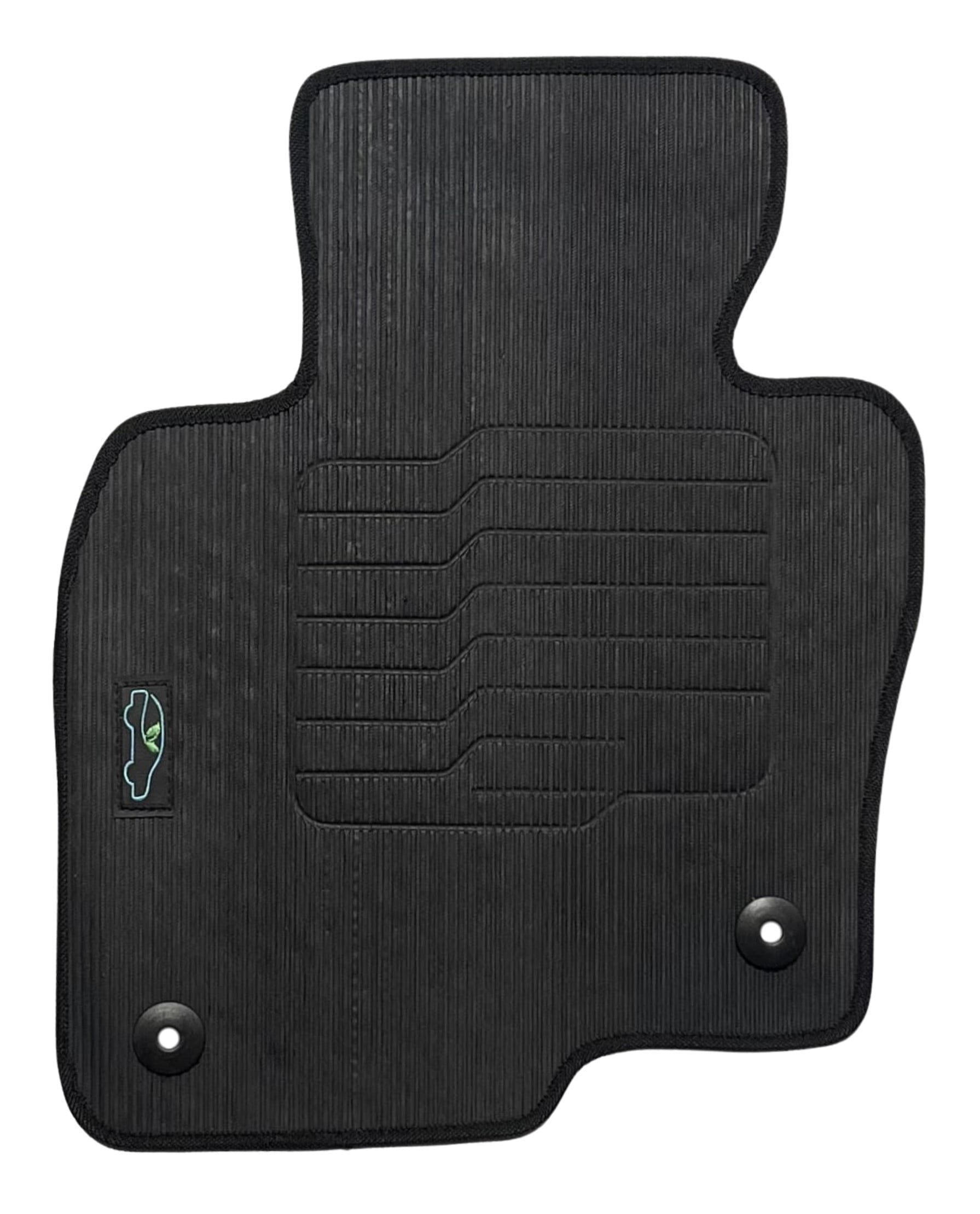 Floor Mats for 2017 to 2025 Mazda CX-5 with Safety Locks All Weather - Front and Rear - Black - Perfect Fit - ecoMats