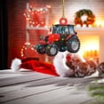 thumbnail image 2 of Adornos colgantes para árbol de Navidad, adornos, decoración, manualidades, colgante de madera para coche. Estilo 5, 2 of 7