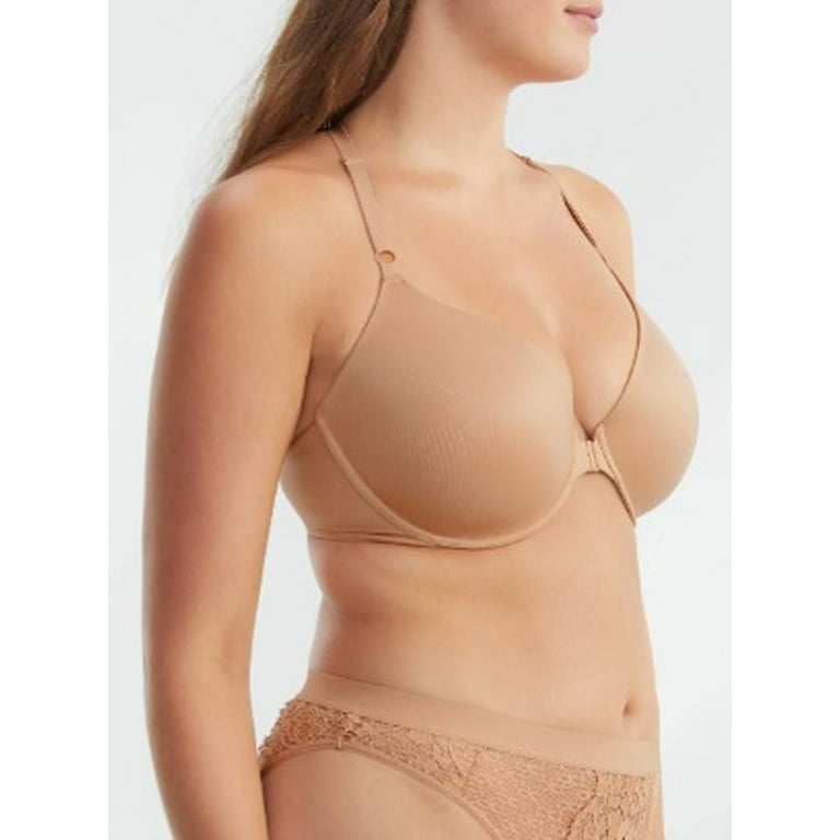 Reveal NUDE The Perfect Support Front Close T-Shirt Bra, US 34B, UK 34B
