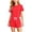 Z19 Red, variant on Mifsaly 2 Piece Short Sets for Girls Summer Short Sleeve Crewneck Cropped T-Shirts and Athletic Shorts Kids Breathable Casual Sportswear Clothes