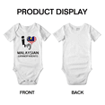 thumbnail image 3 of I Heart My Malaysian Grandparents Malaysia Love Flag Newborn Clothes Outfits (White, 0-3 Months), 3 of 5