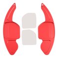 thumbnail image 1 of Extension de Volant pour Audi A3 A4 A5 A6 A8 Aluminium Rouge, 1 of 13
