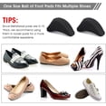 thumbnail image 6 of MSHUN Soft Sponge Adjustable Shoe Filler, 4 Pieces Toe Filler Inserts Unisex Breathable Soft Big Toe Plug Forefoot Pad Shoe Filler for High Heel Foot Pain Relief for Women Girls (Black), 6 of 7