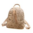 thumbnail image 2 of Mochila para mujer, bolsa de viaje para mujer, para viajes diarios, citas, mochilero, viajes de vacaciones , blanquecino Beige, 2 of 9