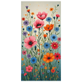 thumbnail image 2 of Decorative Design Floral Banner Colorful Pattern Spring Theme for Garden Party Wedding Ceremony Nature Celebration, 2 of 5
