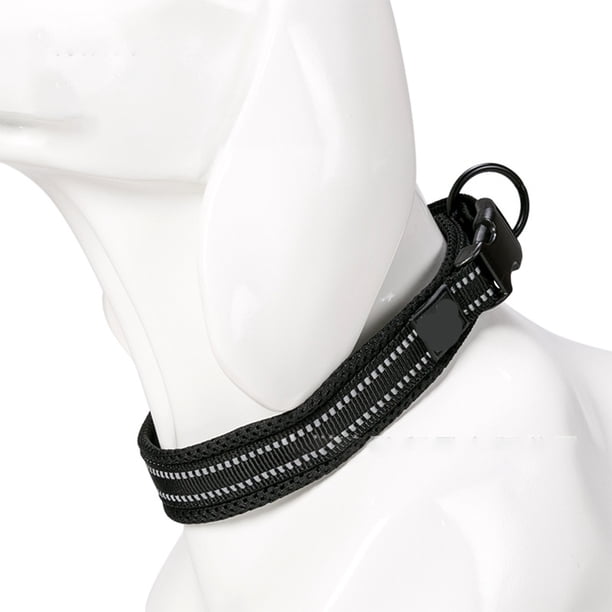 Collar para perros suave, acolchado y reflectante para perros grandes, medianos y pequeños - Arnés a juego,