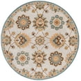 thumbnail image 2 of Safavieh Heritage Louise Medallion Area Rug, Beige/Ivory, 6' x 6' Round, 2 of 10