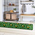 thumbnail image 4 of SKYSONIC 2'X6' Green Elf Beer Runner Rug with Rubber Backing, Happy St.Patrick's Day Non Slip Entryway Rug Runner Washable Soft Area Rug Carpet for Hallway Bedroom Kitchen Decor, 4 of 6
