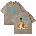 thumbnail image 4 of Elliot James Reay Tour Merch Dirtyfit T-shirt Short-Sleeved Washed Denim Fashion Loose Summer Cotton Stylish Design Tee, 4 of 7