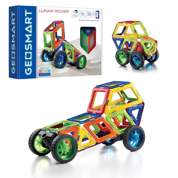 GeoSmart Lunar Rover 30 pc., Magnetic Construction