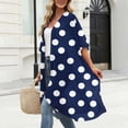 thumbnail image 2 of Womens Kimono Cardigans Beach Cover ups Swimwear Puff Sleeve Loose Casual Beach Cover Summer Tops Multicolor C XXXL, 2 of 7