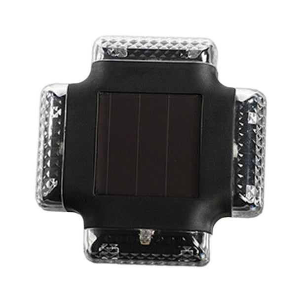 Lámpara solar de pared para exteriores, impermeable, para terraza, patio, jardín Blanco sin polisilicio