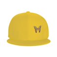 thumbnail image 3 of ZICANCN Shabby Chic Butterfly Animal Baseball Caps, Trucker Hats for Men And Women, Adjustable Breathable Flat Caps, Yellow, 3 of 6