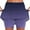 Purple, variant on RYRJJ Womens Tennis Skirt with Shorts High Waisted Golf Skort Mini Skirt Casual Workout Athletic Skorts(Red,S)