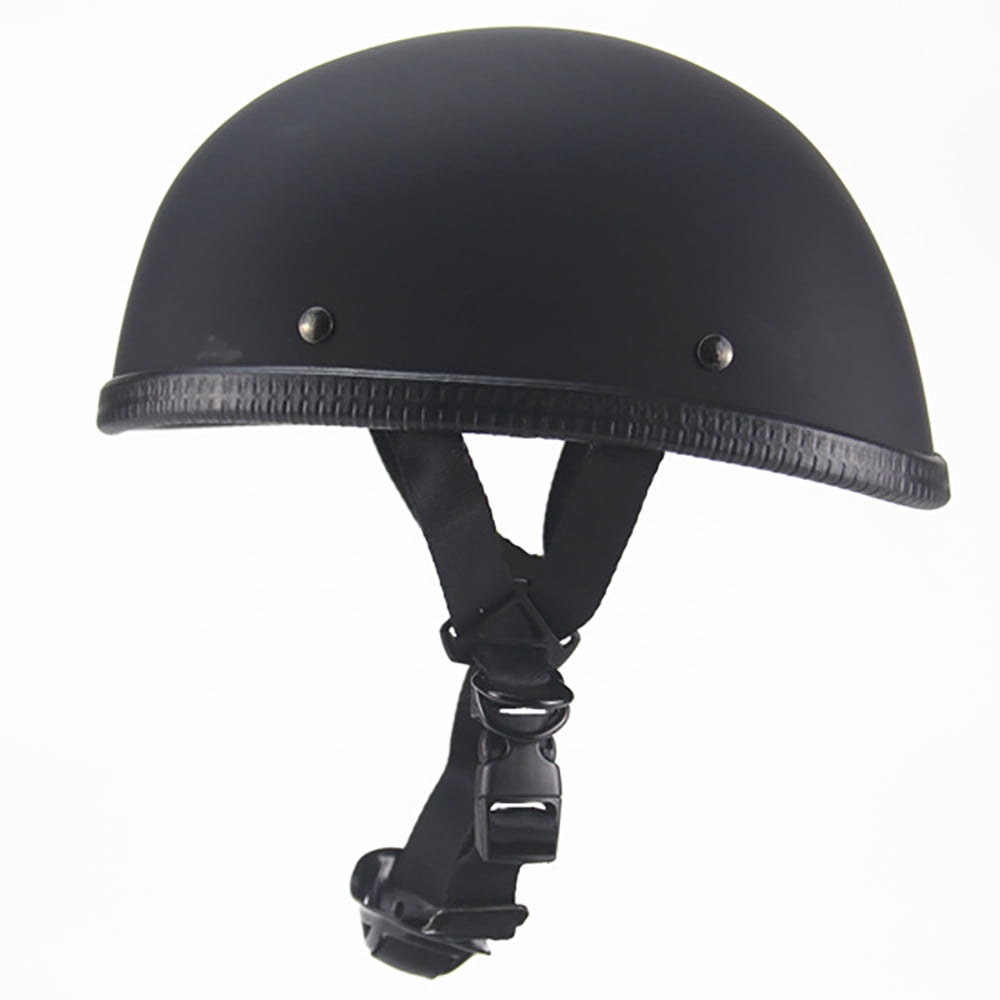 Zyutaosan Lightest Motorcycle Flat Dot Beanie Helmet Half Helmet Cap For Skid Scooter Chopper