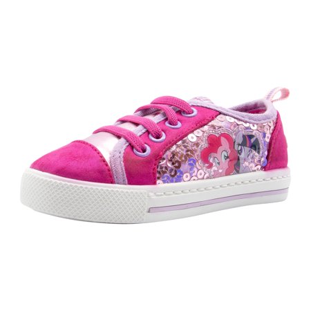 My Little Pony Pink Toddler Kids Pinkie Pie & Twilight Sparkle Canvas Sneaker
