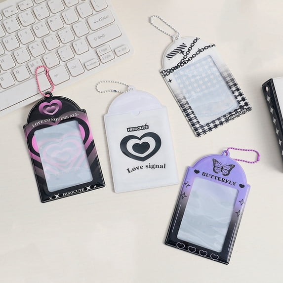 Card Set Three-Inch Photo Storage Card Bag Student Stars Small Card Storage Pendant Bag Card Set Three-Inch Phot