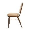 thumbnail image 2 of Hampden Furnishings Celia Collection Vinyl Banquet Chair, French Beige, Pack of 2, 2 of 4