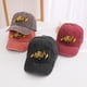 thumbnail image 4 of Gorra de béisbol Qarigey para niños vino rojo, Regalos elegantes y prácticos, 4 of 6