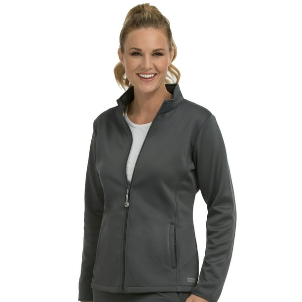 Med Couture Med Couture Women's Performance Fleece Zip Front Scrub