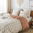 thumbnail image 4 of Juego de Funda Nórdica - Transpirable 100% Algodón Floral 3pcs Wildflower Comforter, 4 of 7
