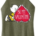 thumbnail image 3 of Peanuts - Be My Valentine - Juniors High Neck Tank Top, 3 of 6