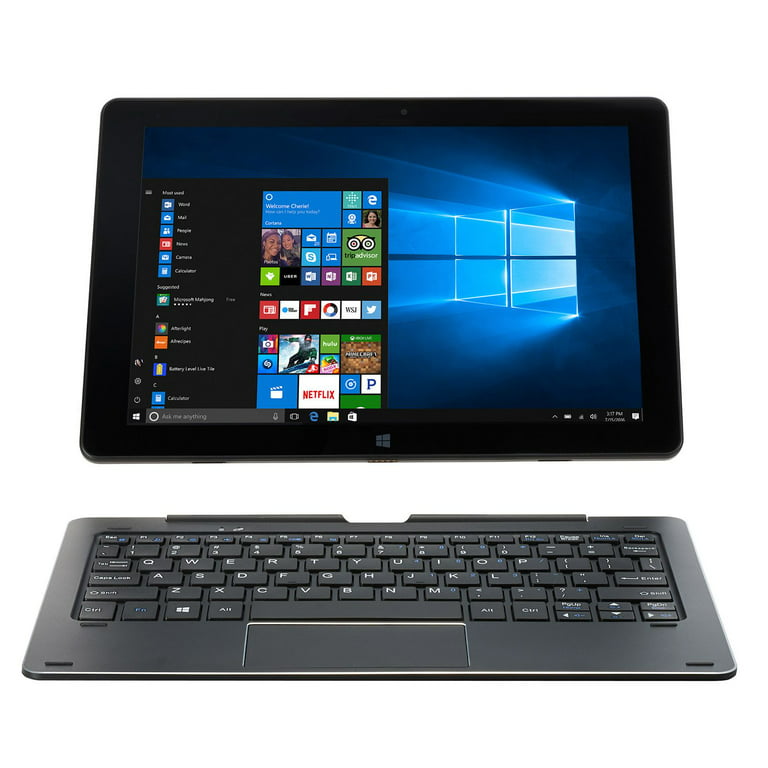 10.1 NuVision Duo 10 - Intel 2-in-1 Detached Windows 10 Tablet - 32GB