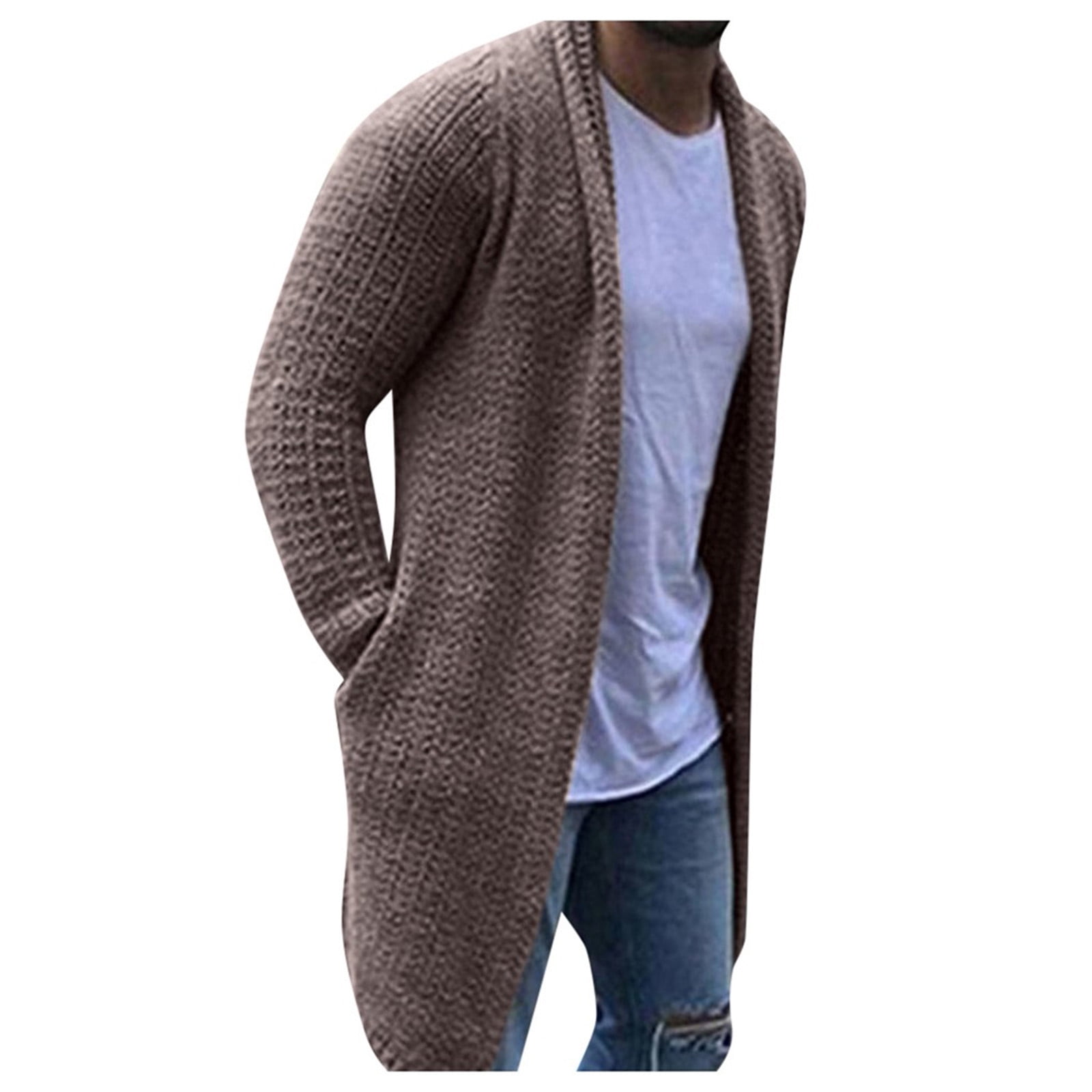 Mens long cardigan canada clearance