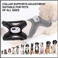 thumbnail image 6 of LAZIOEGR GPS Wireless Dog Fence Electric Adjustable Pet Vest System with 3 Training Modes Rechargeable Containment Collar Reflective Strip for Outdoors Waterproof (5.59 inches / 14.2 cm) Black, 6 of 9