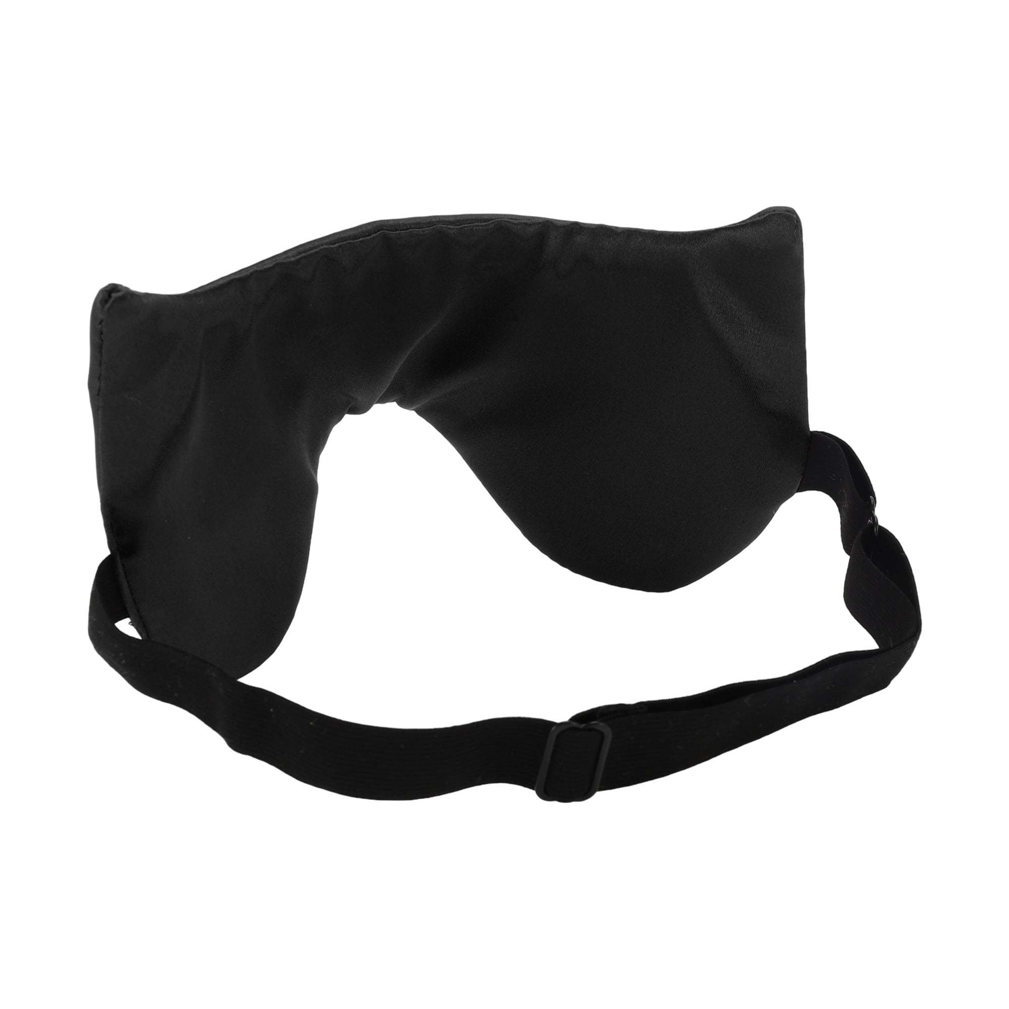 Unique Bargains Cartoon Cat Style Sleep Mask Eye Shade Cover Black