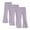 E009-Purple, variant on Big Girls 3 Pack High Waist Flare Leggings, Bootcut Yoga Pants Bundle for Value, Kids Fashion Athletic Wear Set