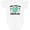 AA-White, variant on Inktastic Make Every Day Earth Day with Hearts and Stars Boys or Girls Baby Bodysuit
