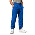 thumbnail image 2 of WULMLEO Men's Jogger Pants with Pockets Drawstring Tapered Athletic Sweatpants for Gym Running Casual Royal Blue M, 2 of 7