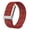 Red, variant on Nylon Loop Band Compatible with Whoop 5.0, Adjustable Breathable Sport Wrist Strap with Hook and Loop Fastener, Soft Woven Replacement Band, Lightweight Durable for Men Women,White